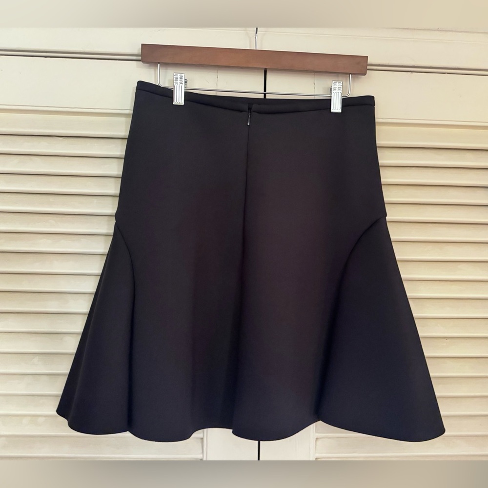 MINT COND COS BLACK SCUBA MINI-SKIRT SIZE SMALL ORIG $125